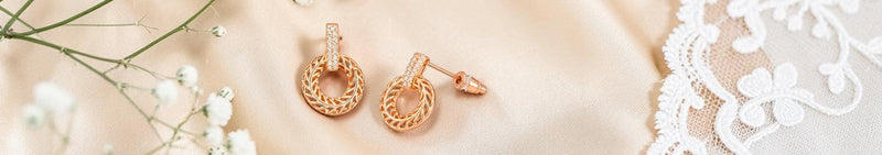 Rose Gold Earring