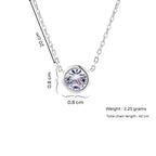 Rose Gold Solitaire Pendant