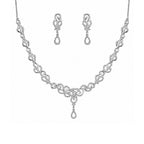 Silver Necklace Set for Women