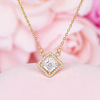 Rose Gold Plated Pendant Necklace for women and Girls