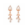 Rose Gold Drop Earrings for Women