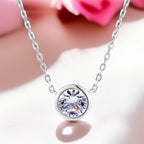 Rose Gold Solitaire Pendant