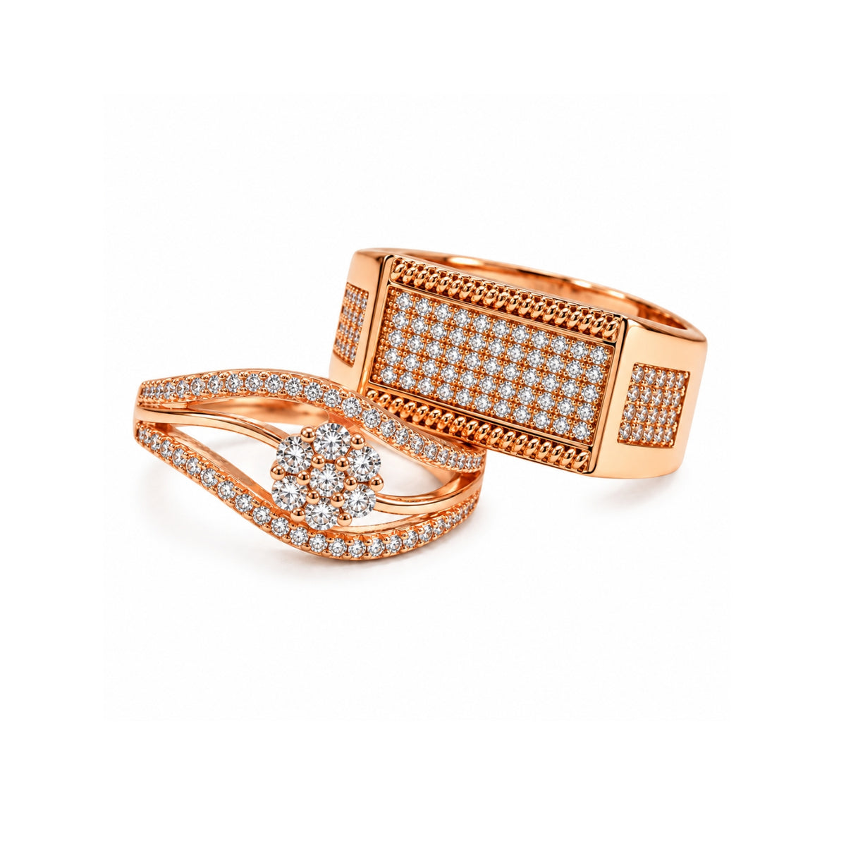 Romantic Couples Ring For Men & Women