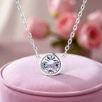 Rose Gold Solitaire Pendant