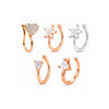 Nilu's Collection Non Piercing Nose Pin for Women