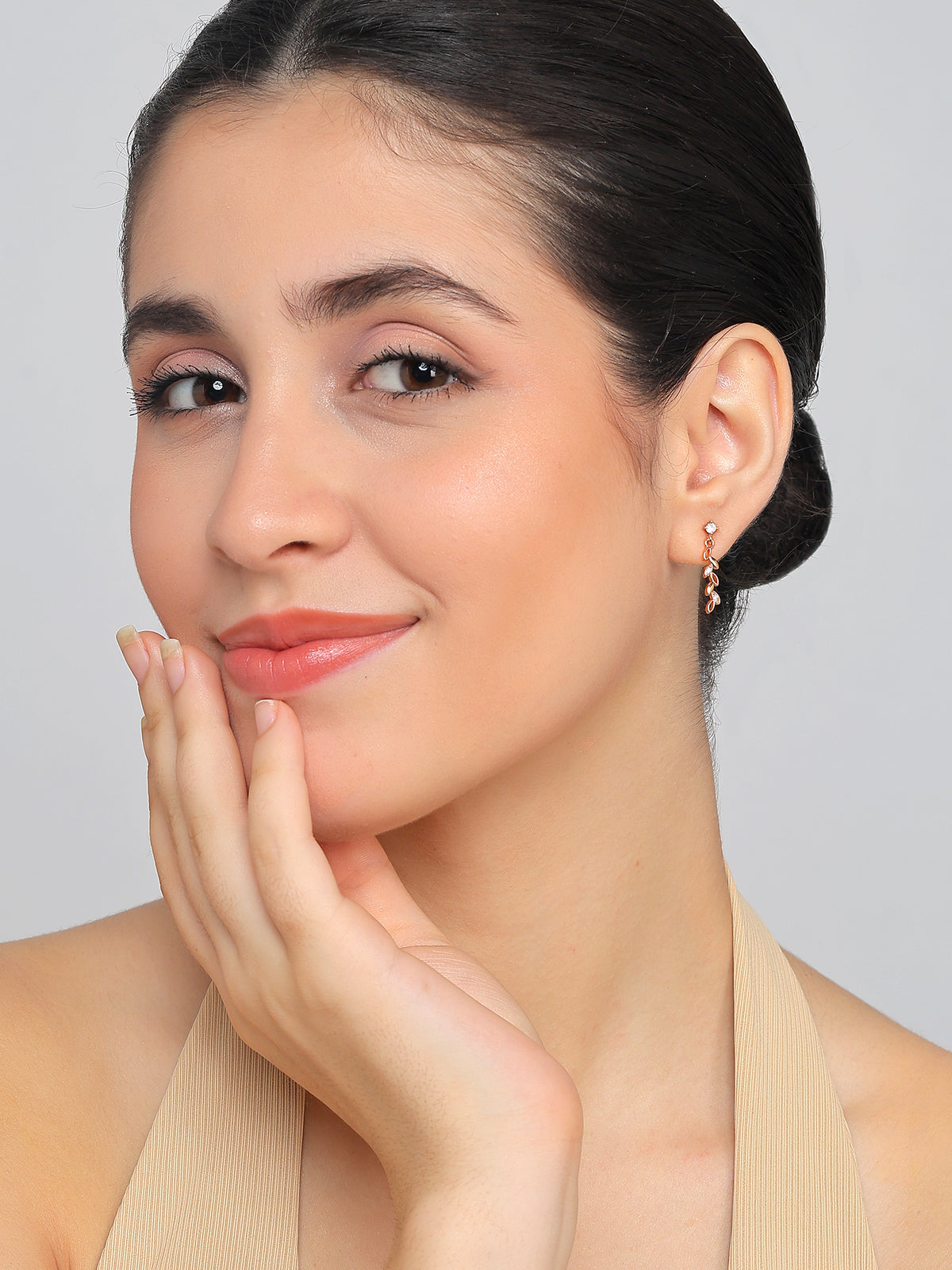 Leaf Drop Earrings