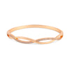 Rose Gold Plated Kada Bracelet For Women And Girls