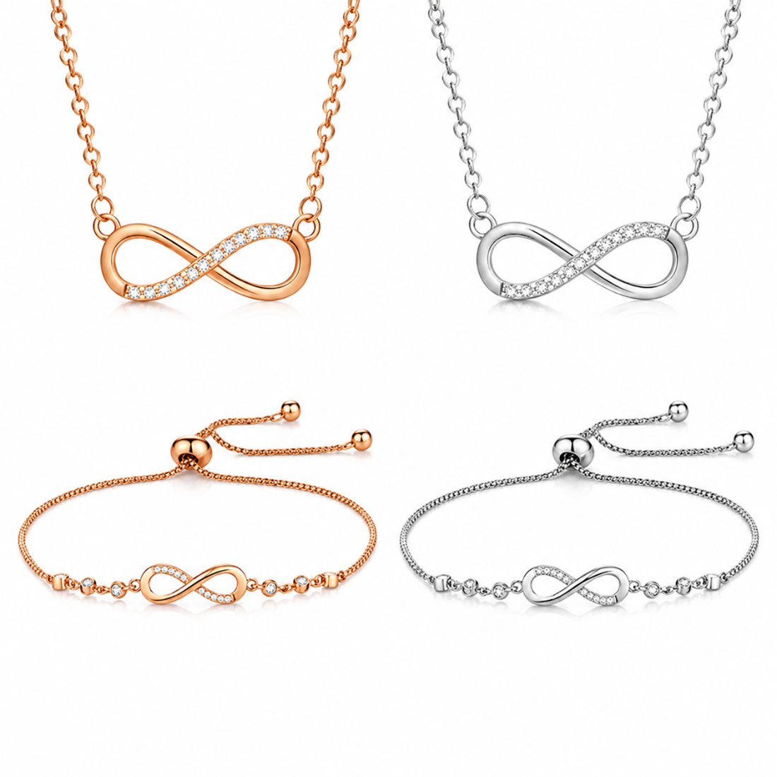 Infinity Love Value Set For Women And Girls