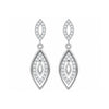 Silver Drop Earrings for Women