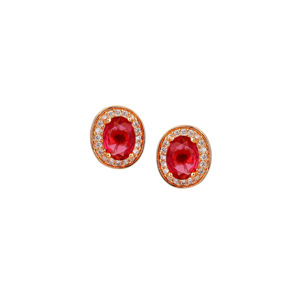 solitaire pendant set