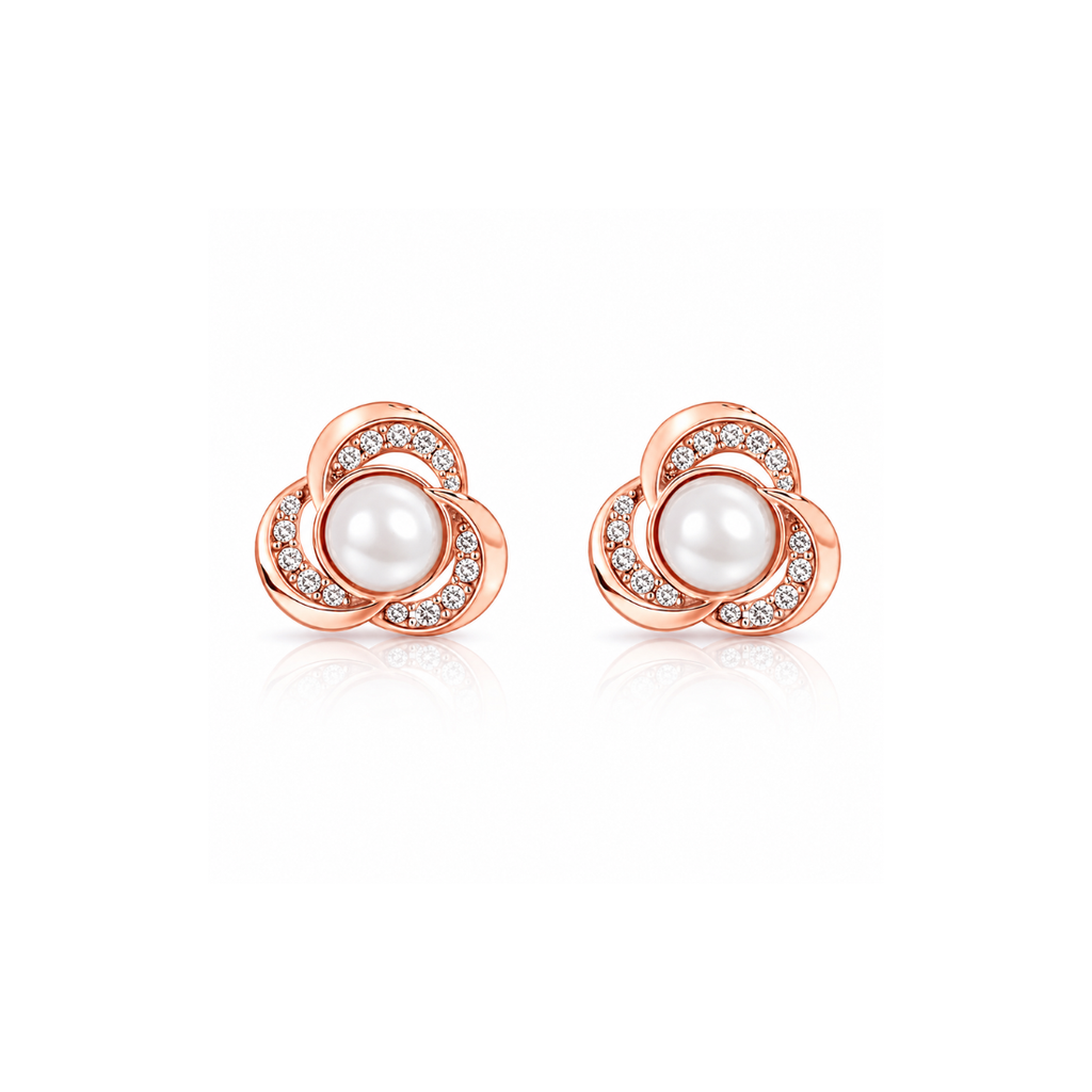 Pearl Stud Earrings for Women