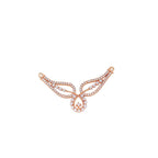 American Diamond Rose Gold Plated Designer Mangalsutra for Girls and Women (With Chain)