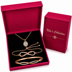 Rose Gold Jewellerey Gift Set for Women