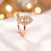 Rose Gold Non Piercing Evil Eye Nose Pin