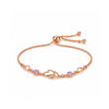 Rose Gold Heart Bracelet For Women