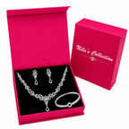 Silver Gift Jewelry Set for Women