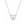 Silver Plated Heart Pendant