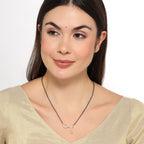 Rose Gold Plated Infinity Mangalsutra