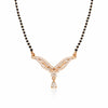 Nilu's Collection Rose Gold Plated Mangalsutra for Women