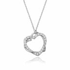 Silver Plated Heart Pendant