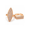 Rose Gold Couple Rings for Men & Women