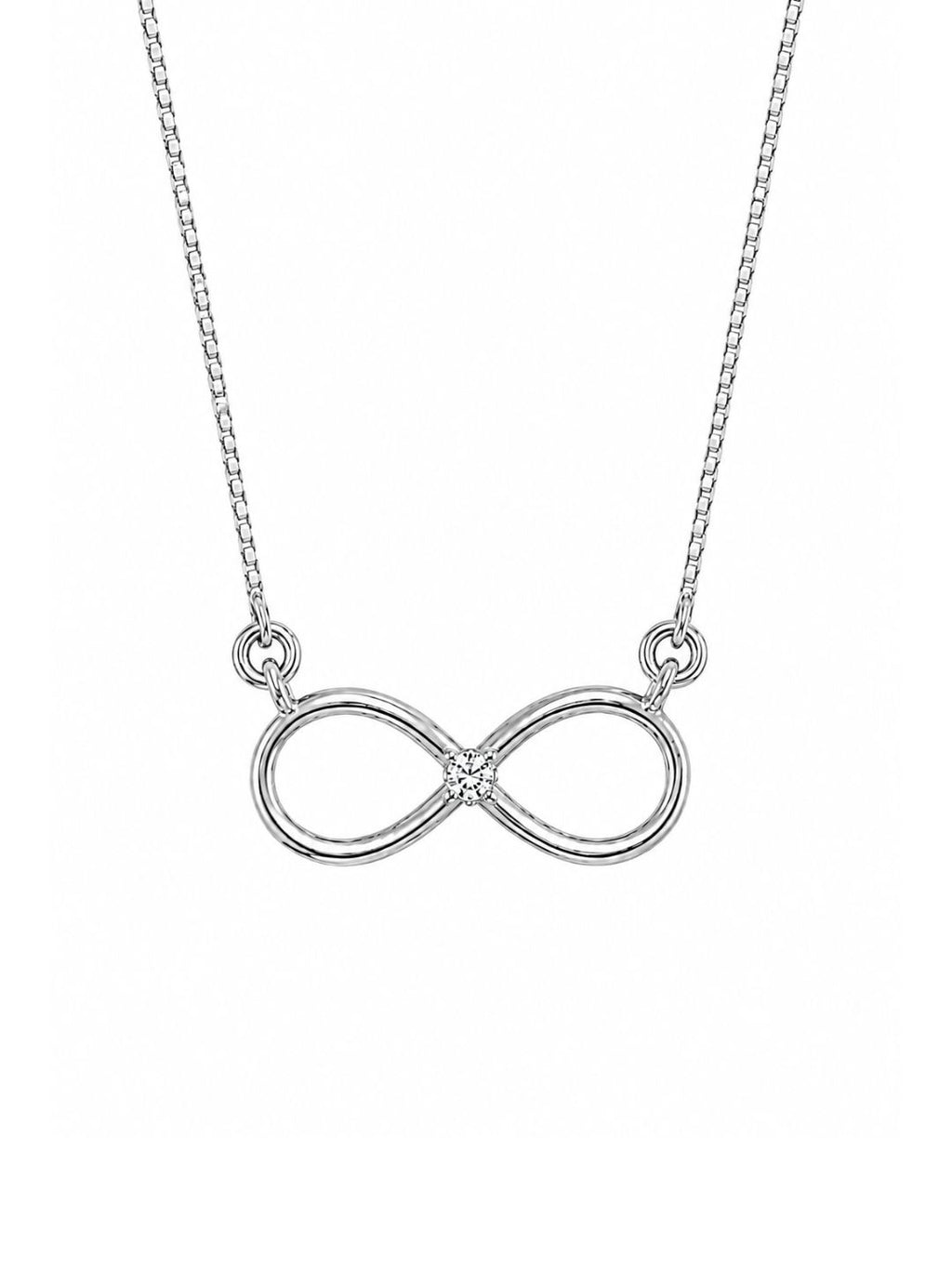 Silver Infinity Pendant For Women