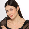 Rose Gold Plated Dual Chain Design Star Pendant