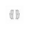 Silver Plated Hoop Earrings  for Women