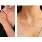 Infinity Love Jewellery Value Set for Women & Girls  |Valentine Gift
