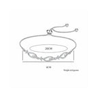 Silver Adjustable Bracelet for Women