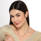 Rose Gold Plated Infinity Mangalsutra