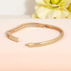 Rose Gold Plated Kada For Women And Girls
