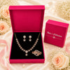 Rose Gold Jewellery Gift Set For Women