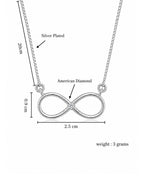 Silver Infinity Pendant For Women