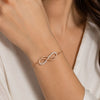 Duo Infinity Bracelet