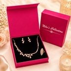 Rose Gold Gift Jewelry Set for Women