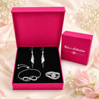 Silver Plated Jewellery Gift Set For Women