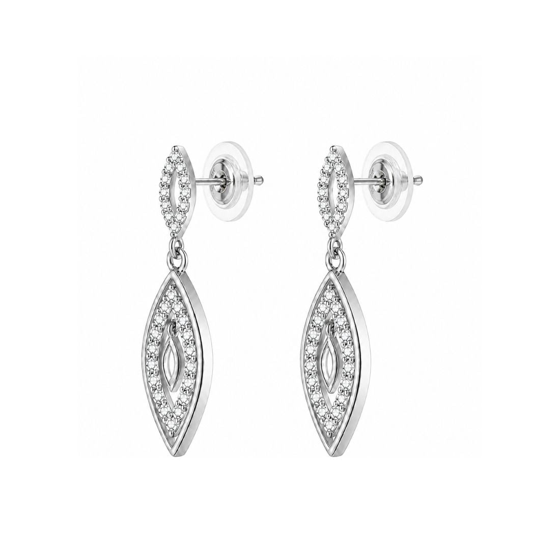 Silver Drop Earrings for Women