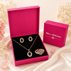 Rose Gold Jewellery Gift Set for Women
