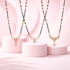 Rose Gold Designer Mangalsutra Collection