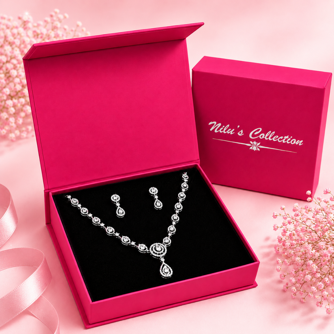 Silver Plated Jewellery Gift Set for Women