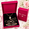Rose Gold Jewellerey Gift Set for Women