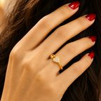 Gold Finger Ring For Women