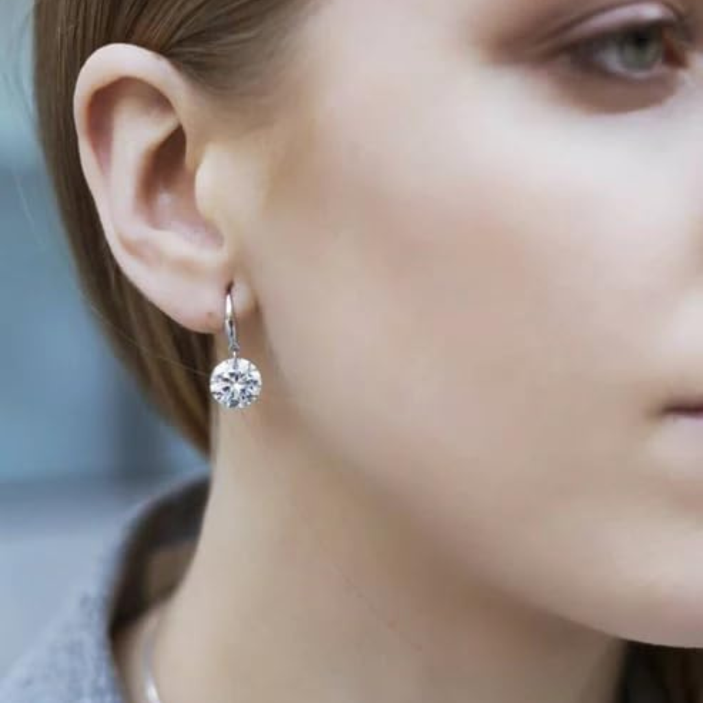 Daily Essential Value Set| Silver and Golden Drop Earrings for Women d Girl Copper Stud Earring