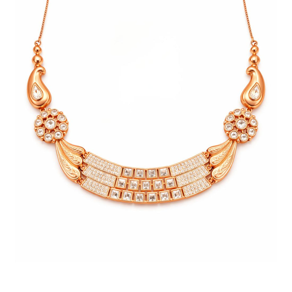 Rose Gold Traditional Jewellery Set