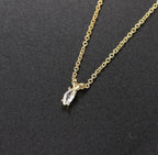 solitaire pendant women