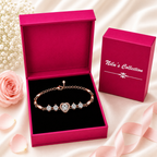 Rose Gold Jewellery Gift Set for Women