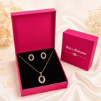 Rose Gold Jewellery Gift Set for Women