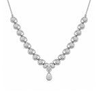 Silver Necklace Set for Women