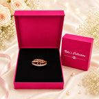 Rose Gold Necklace Jewellery Gift Set For Women